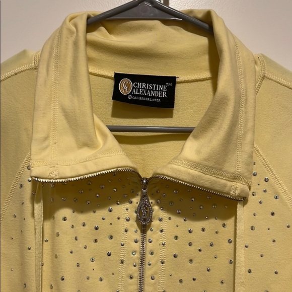 Christine Alexander Yellow Jacket Swarovski Crystal Design - Picture 2 of 8